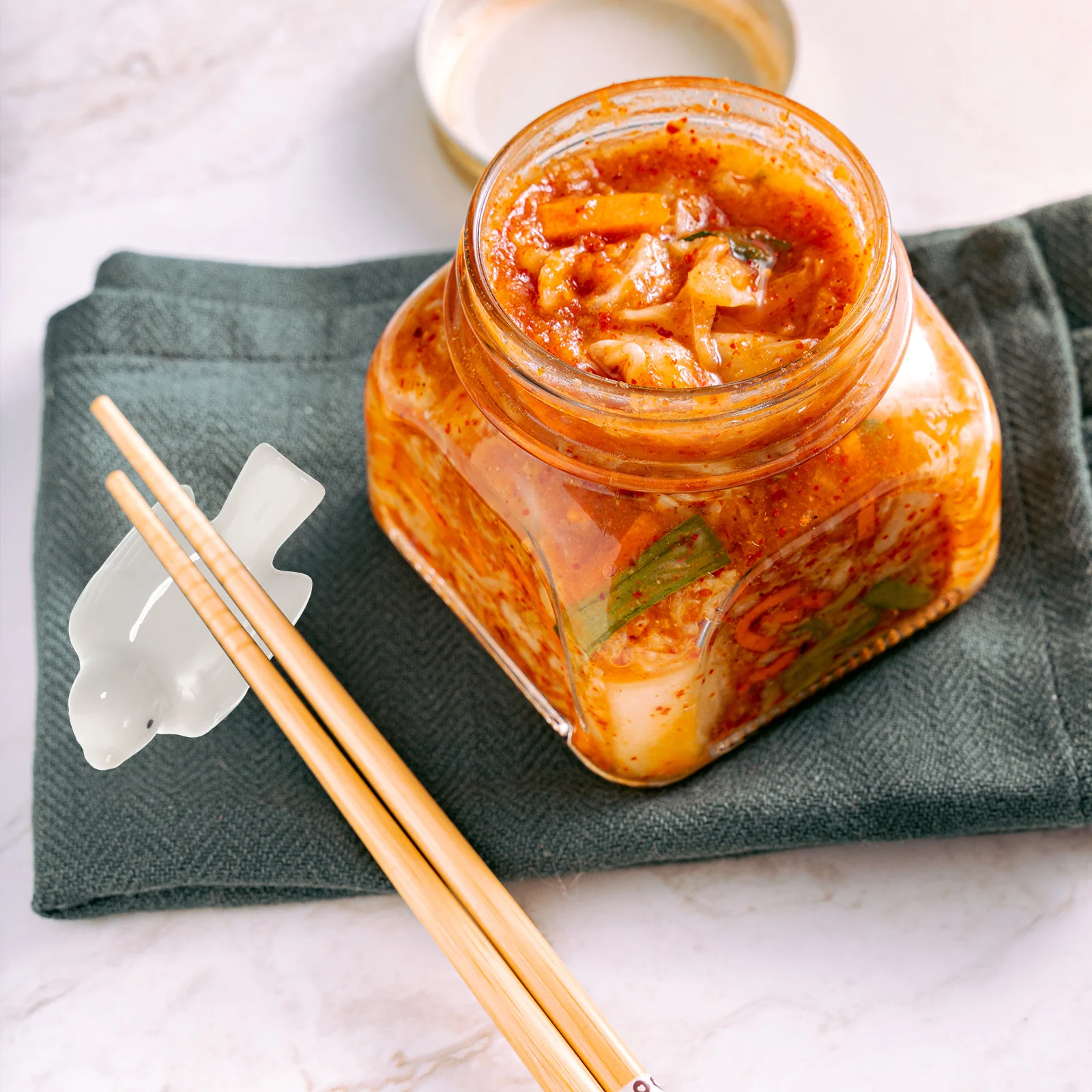 

6Pcs Bird Shape Ceramic Chopstick Rests Smooth Surface Dining Table Decor Holder for Chopsticks and Spoons Kitchen Cutlery