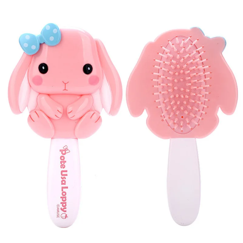 

Anti-static Shunfa Massage Hairdressing Children Cartoon Comb Small Fresh Simple Personality Beautiful Kid Girl's Mini Comb