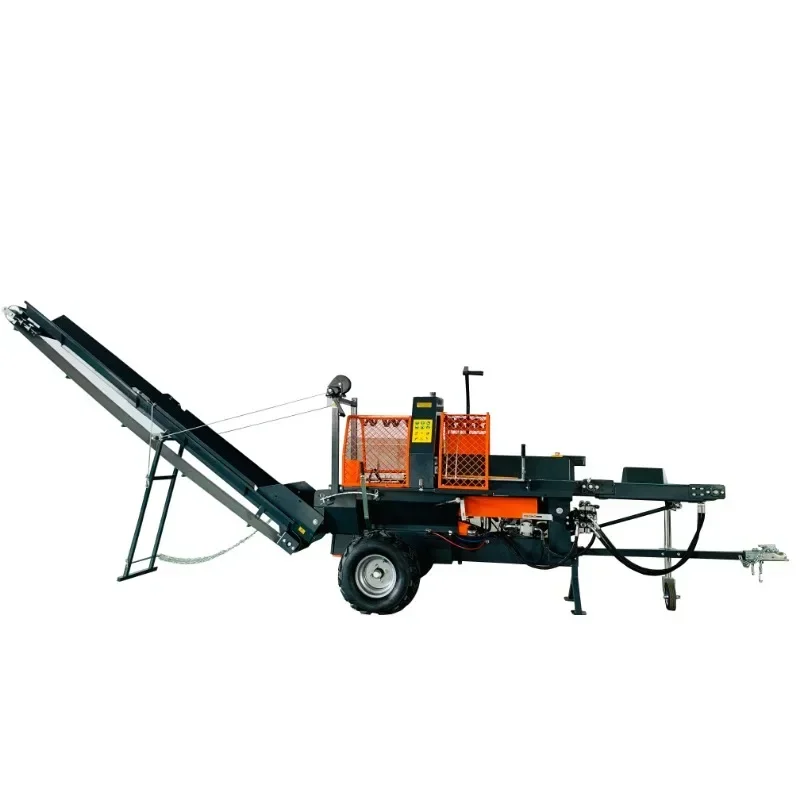 Automatic Log Splitter Hydraulic Firewood Processor Gasoline Wood Splitting Machine