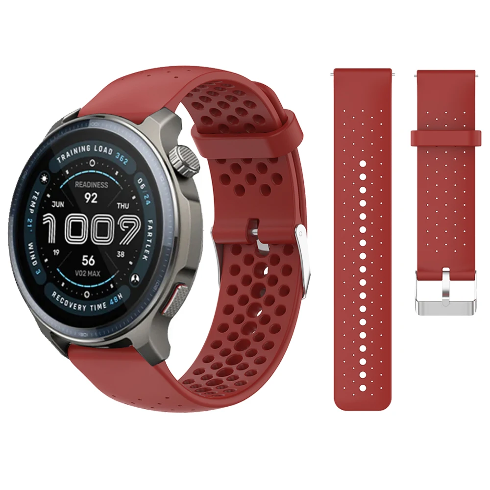 22Mm Silicone Strap…