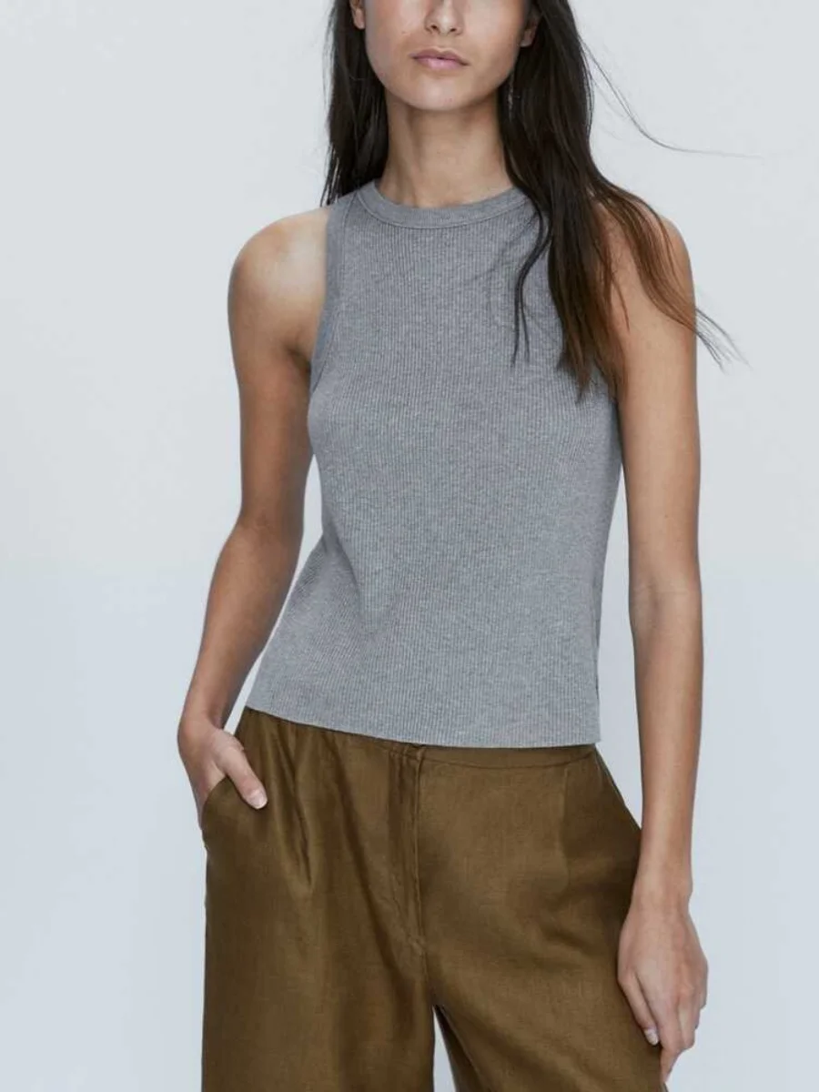 봄 신상 여성 캐주얼 스포츠 스타일 플리츠 스트레이트 롱 팬츠 편안하고 세련된 바지