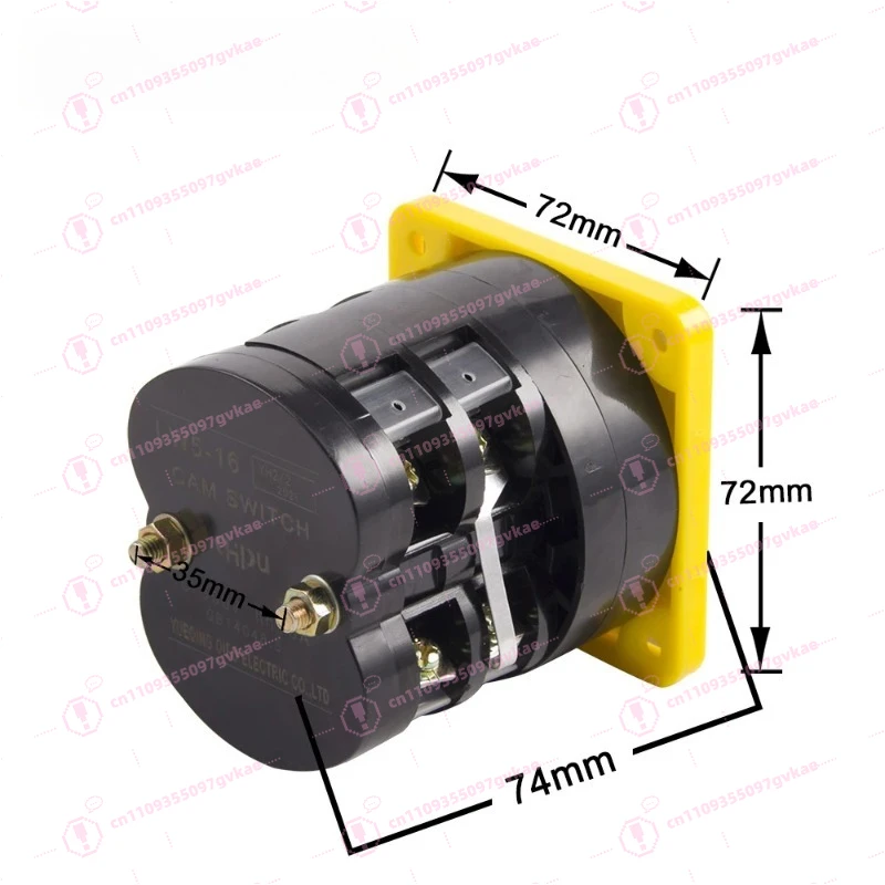 LW5-16 YH22 500V 16A 3 Gears 4 Sections, Universal Transfer Switch Voltage and Current Conversion Rotation Control