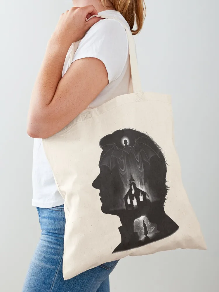 Midnight Mass Midnight Mass Midnight Mass silhoutte Tote Bag reusable shopping bag tote bag men's Women's handbag Women's