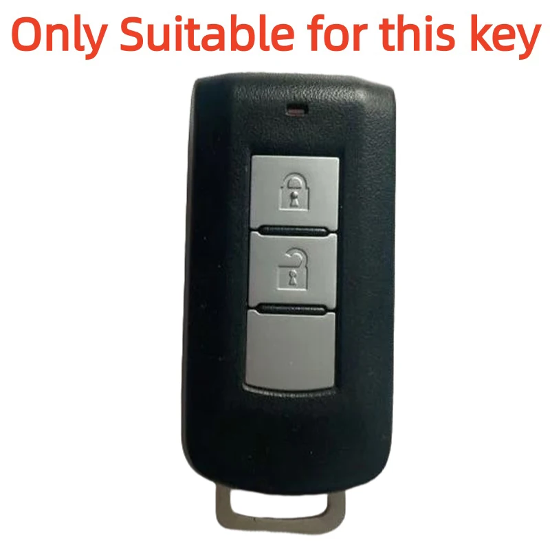 Silicone Key Case Bag Keychain Key Shell for Mitsubishi Outlander Pajero Lancer EX Evolution X Ralliart Asx L200 Triton Colt