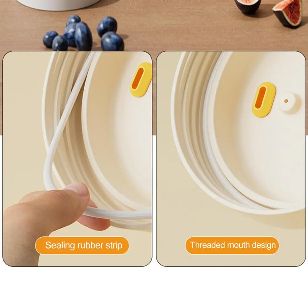 Ice Cube Mold with Sealing Strips 495ml Ice Cube Mold with Sealing Lids Leak-proof Portable Ice Tray Easy Release for Home
