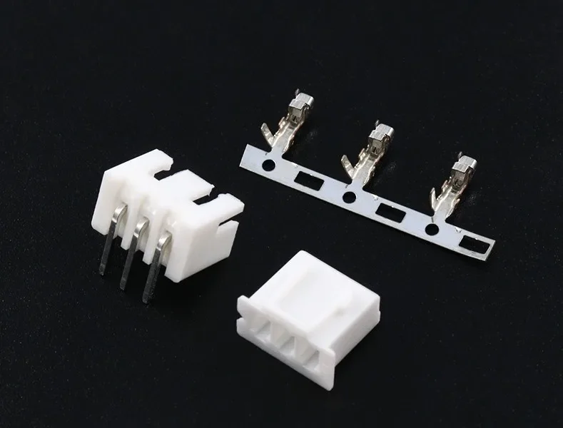 500 set/lot XH2.54mm Connector Plug + Socket Straight Pin Curved Pin + Terminal 2P/3P