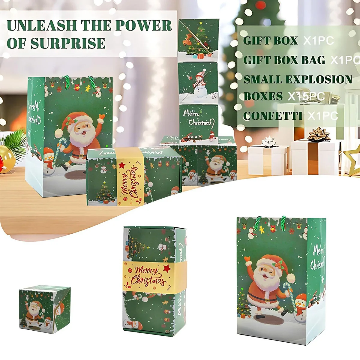 

Surprise Gift Box Christmas Surprise Money Box Cash Gift Pop Up Surprise Explosion Gift Box Gift Box