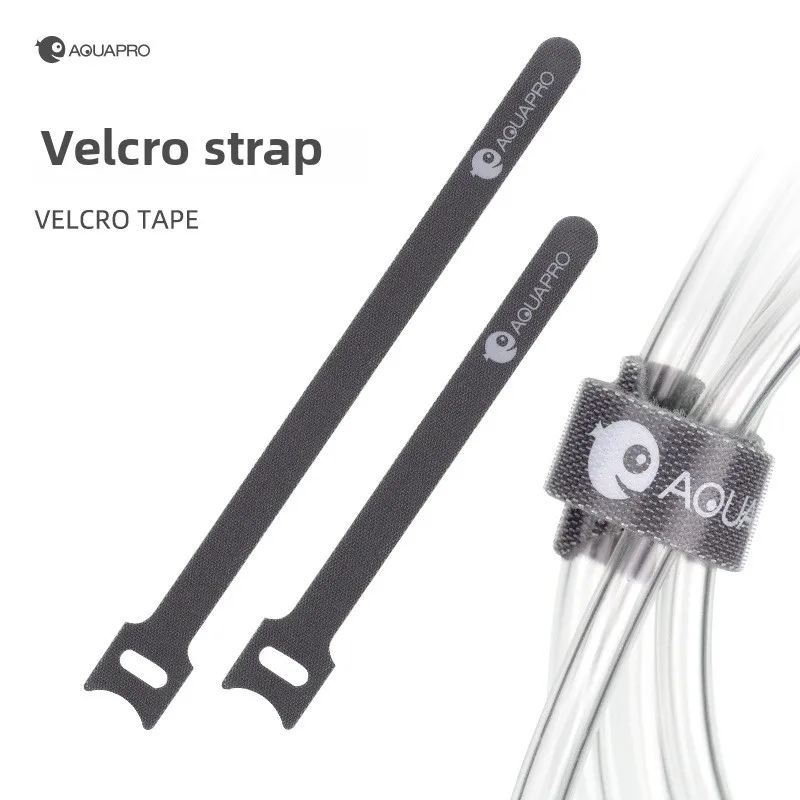 

AQUAPRO Reusable Velcro Cable Ties - Adjustable Hook & Loop Straps for Organizing Cables, Hoses, Wires | Heavy Duty Fasteners