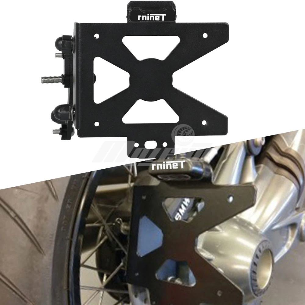 

For BMW RNineT 1200 SCRAMBLER R Nine T R9T 2014-2019 Rear License Number Plate Bracket Holder With LED Signal Light Side Mount
