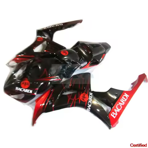 New Bodywork parts Fairings kits Fit For Honda CBR1000rr 2006 2007 Black Red fairing CBR 1000RR 06 07 ZXMT HS62
