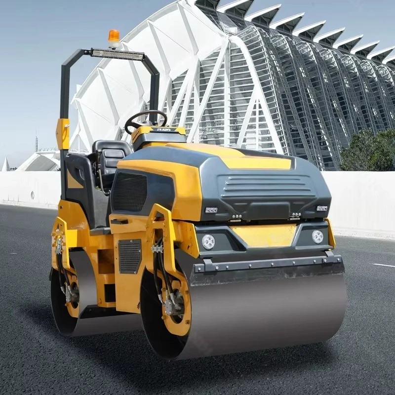 RoadRoller Universal Soil Asphalt Compactor Construction Site Essential Machinery Customized Plate Size Multi Purpose Compaction