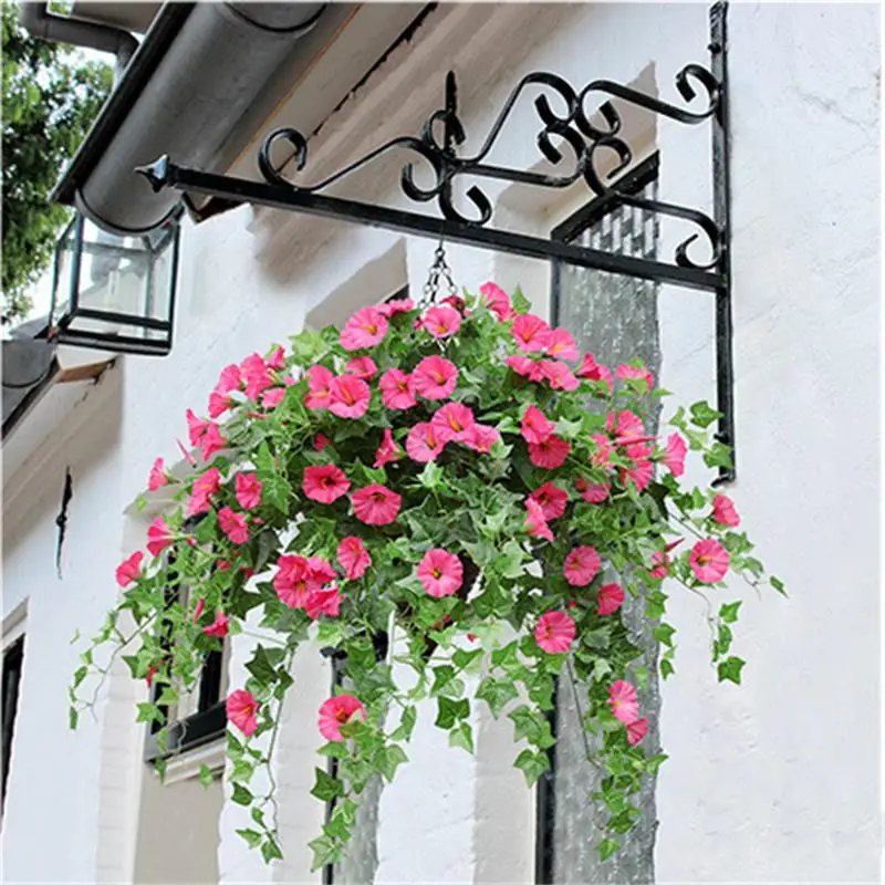 Artificial Morning Glory Simulation Petunia Wedding Home Decor Artificial Decorations Dried Flowers Christmas Halloween Xmas