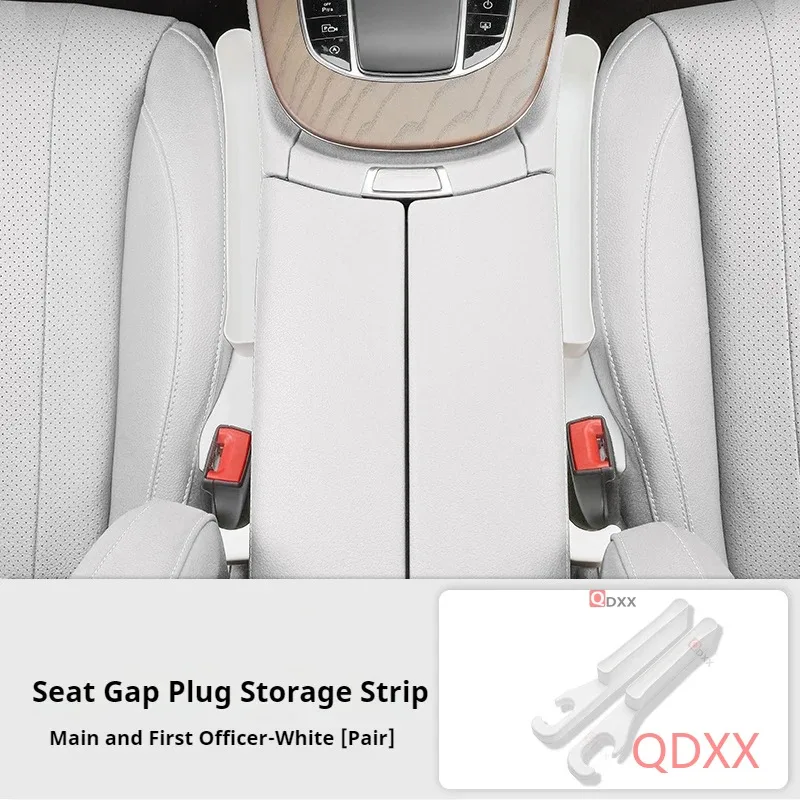2PCS Car Seat Gap Filler Between Seats Crevice Interior Decoration Auto Accessories For Nissan Juke Qashqai J10 J11 Tiida