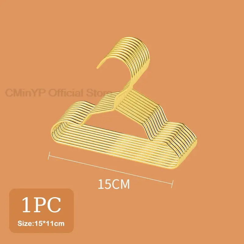 1PC Baby Hangers Pet Dog Clothes Hanger Puppy Costume Hangers Metal Hang Fashion Hook Shelf Drying Rack Cat Dogs Accessories