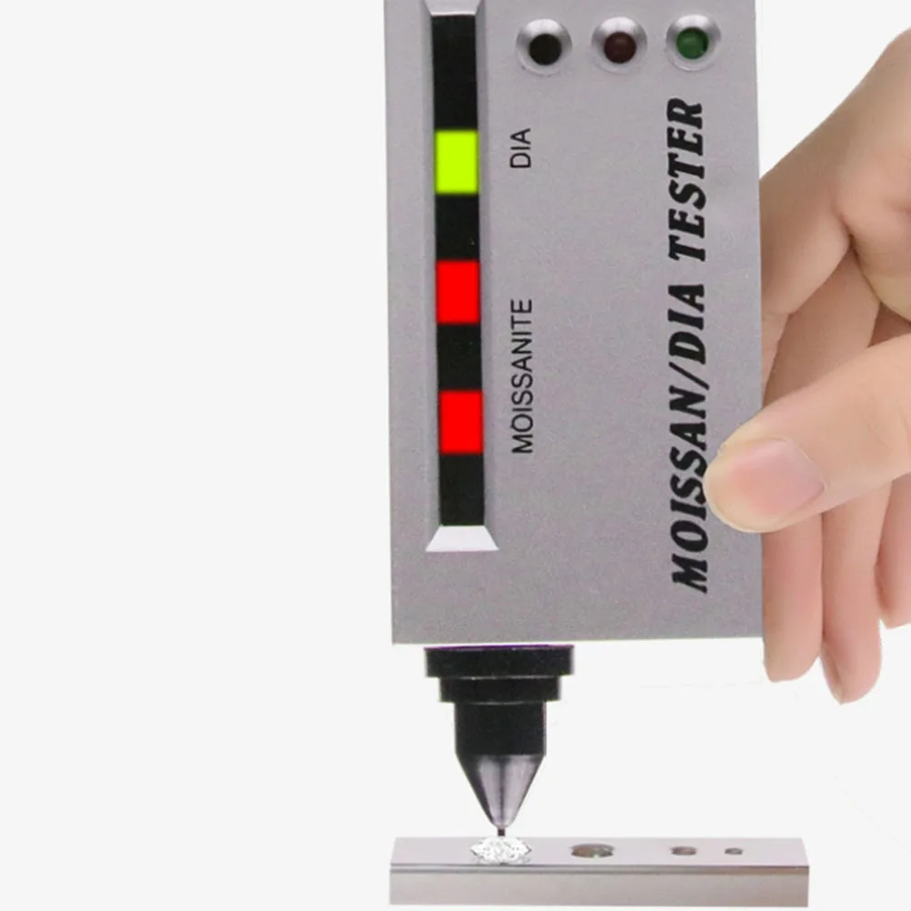 

Diamond Selector Tester and Moissanite Tester Jewelry Tool Set No Audible Sound Calibration Measuring Drill Pen
