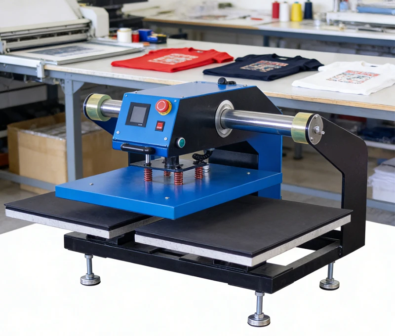 

Automatic Dual Heat Press Machines 16 X 24 Inch Heat Press for T Shirt Heat Transfer and Sublimation Printing Durable