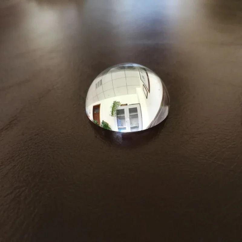 Imagem -03 - Mini Óptica k9 Hemisfério Plano Convexo Lente de Condensação Led Faça Você Mesmo Telescop Objetiva Vidro Meia Esfera mm mm mm mm