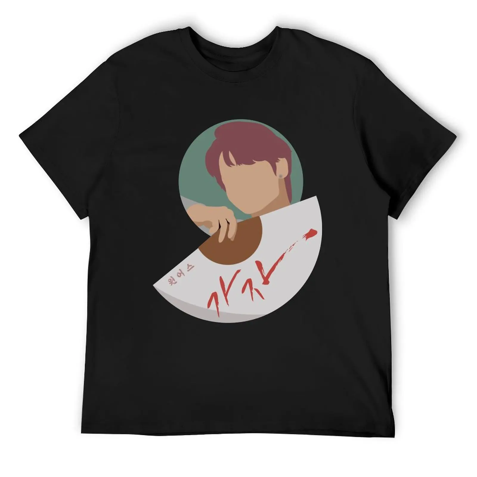 

ONEUS Hwanwoong LIT Gaja T-Shirt Funny t-shirts luxury clothing labubu anime customs vintage t shirt men