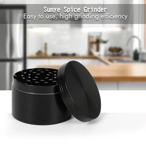 Zinc Alloy 40mm Herbal Grinder Metal, Cigarette Shredder, Spice Grinder, Grinding Machine, Tobacco Grinder, Smoking Accessories