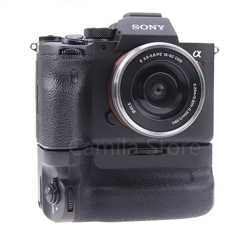 high quality Vertical Battery Grip Holder for SONY A9II A7R4 A7M4 A7R5 A1 Cameras Battery storage box