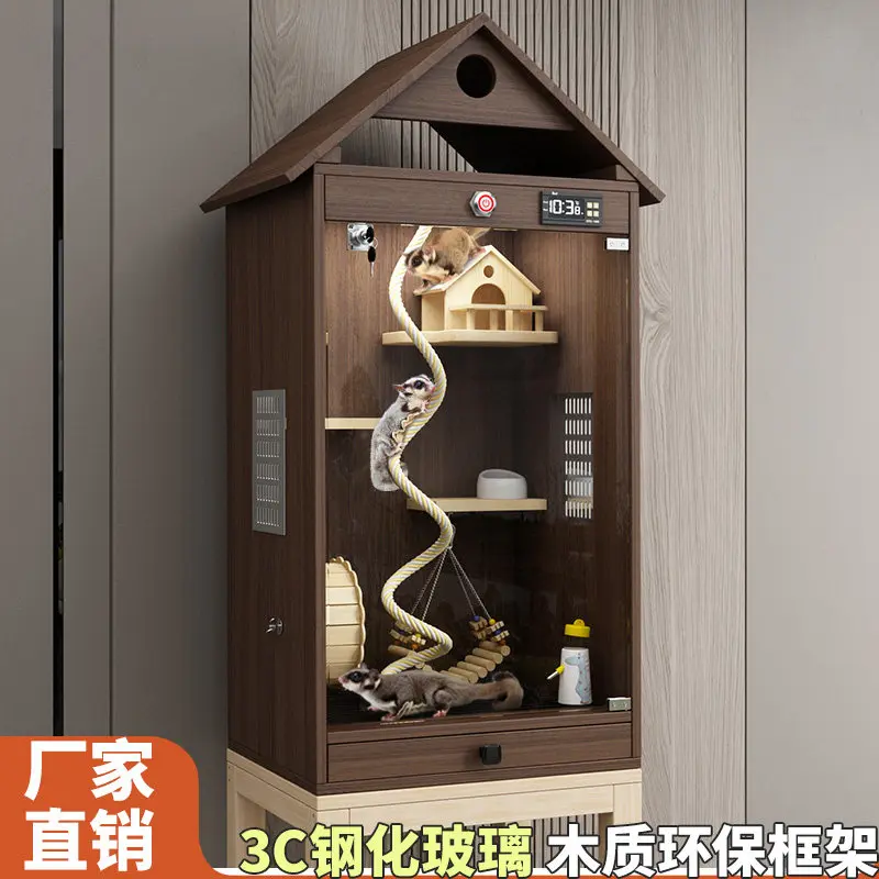 Cage incubator insulation squirrel special nest winter anti-prison escape luxury villa pet cage