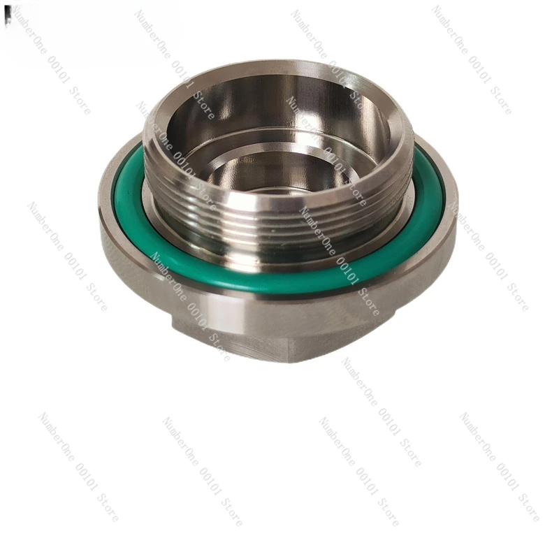 Motorcycle filter cover oil drain screw