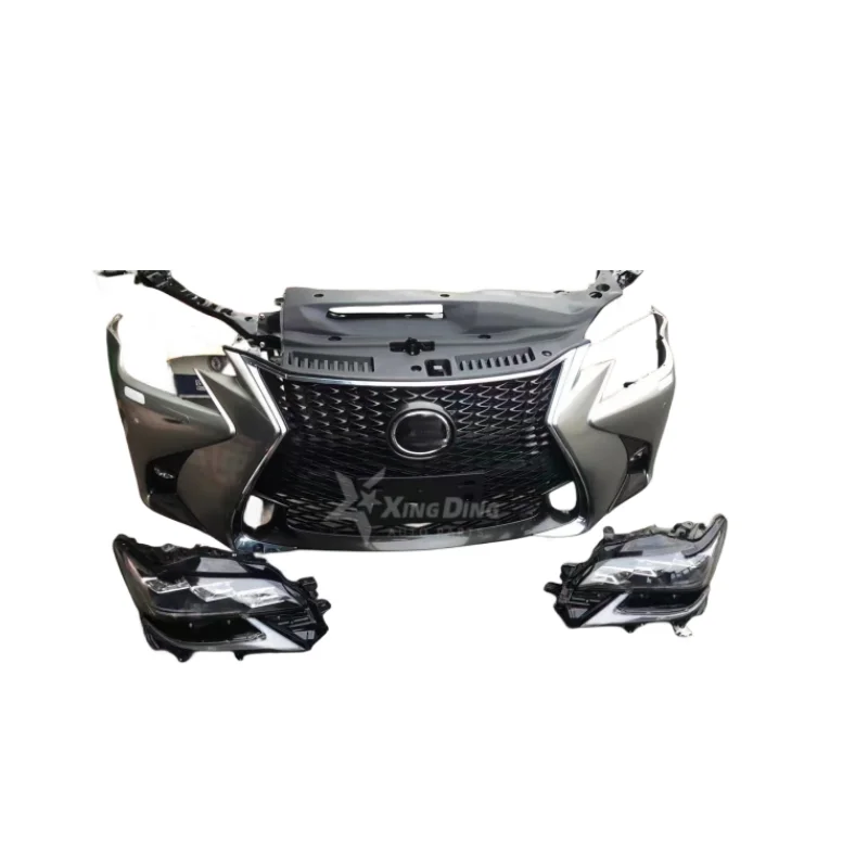 

Best-selling High Quality Headlights for GS GS450H Front Bumper with Grille Car Bumper Body Kit Front Nose