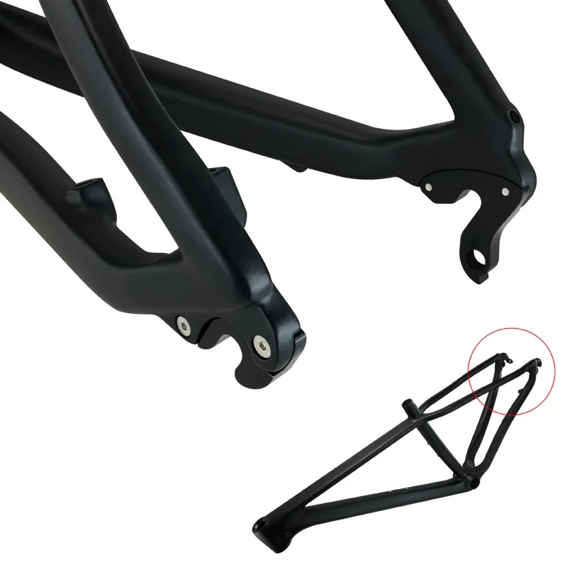 

YTYIN 700C Carbon Road Bike Frame With Disc Brake Thru Axle Carbon Fiber Racing Bicycle Frame Set