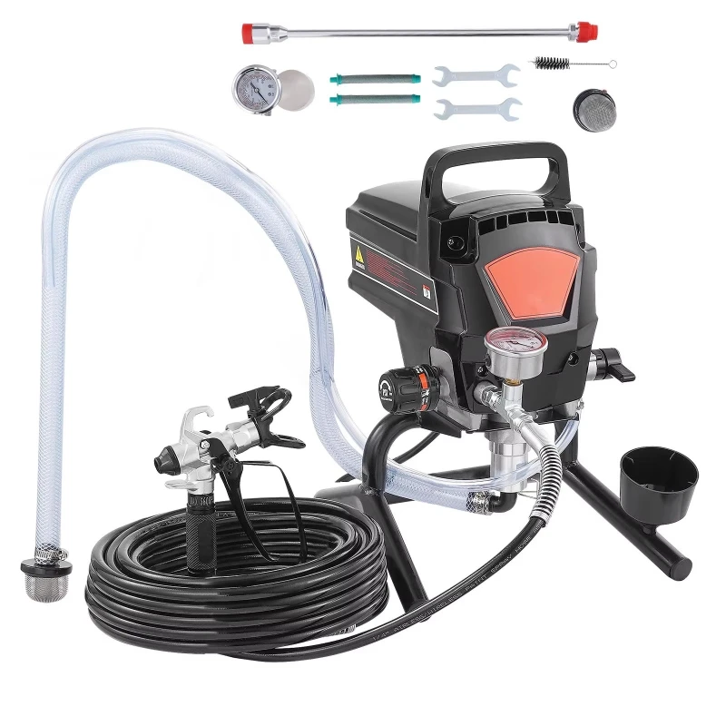 950W High Efficiency Electric Airless Sprayer 3000PSI Vertical Paint Gun
