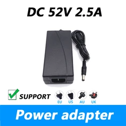 POE Switch Power Supply 52V 2.5A Power Adapter 52V 2500MA 5.5*2.1MM Power Supply EU Plug US Plug