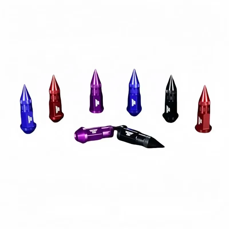 Hot Sale Wholesale High Quality Aluminum Alloy Colorful Anodizing Wheel Hub Nut Colorful Wheel Lug Nut