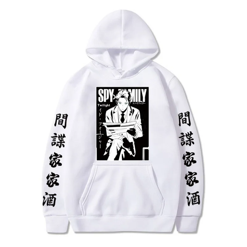 Spy X Family Anime Printed Hoodie Women's Fashion Urban Street Clothing Simple Creative Loose Youth Popular Leisure Sports