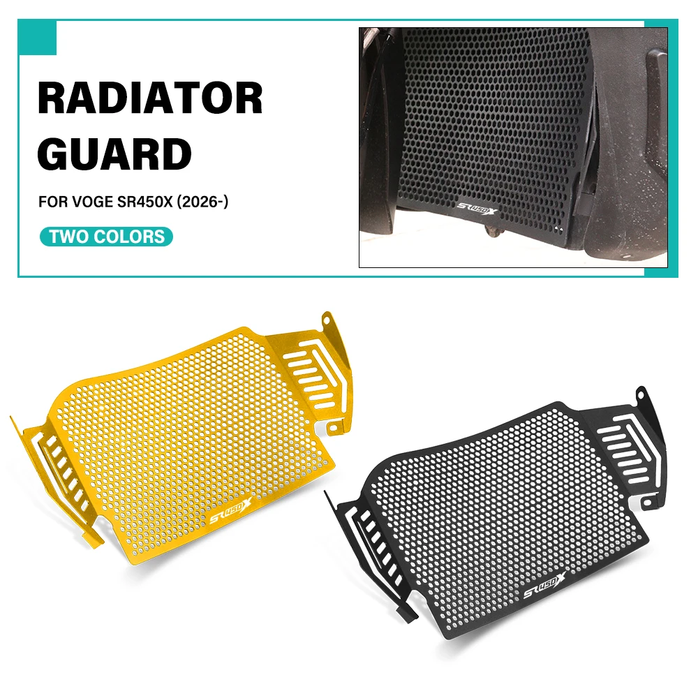 Radiator Guard Motorcycle Radiator Protector Aluminum Radiator Grille Guard FOR VOGE SR450X SR 450X 2026- Motorcycle Accessories