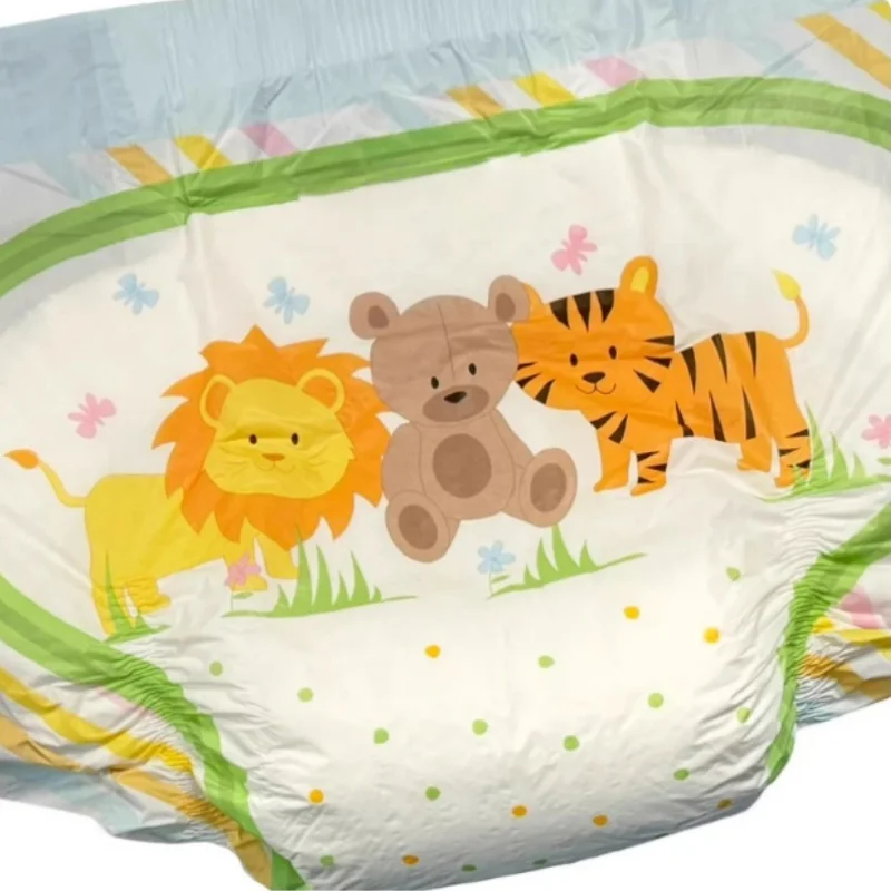 

Experience 2pcs/Pack ABDL Diapers Briefs Adult Baby Cute Cartoon Print Panties 8000ml Absorption Thicken Pull-up Role-play Pants