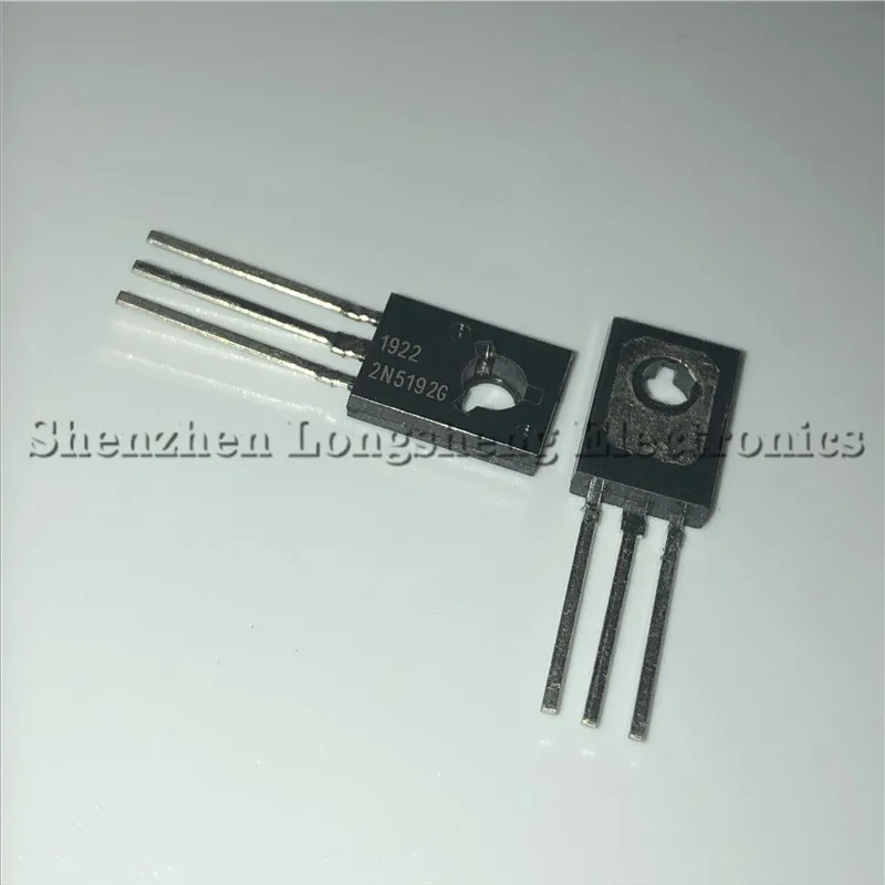 10PCS/LOT 2N5192  2N5192G  TO-126 Transistor  New In Stock