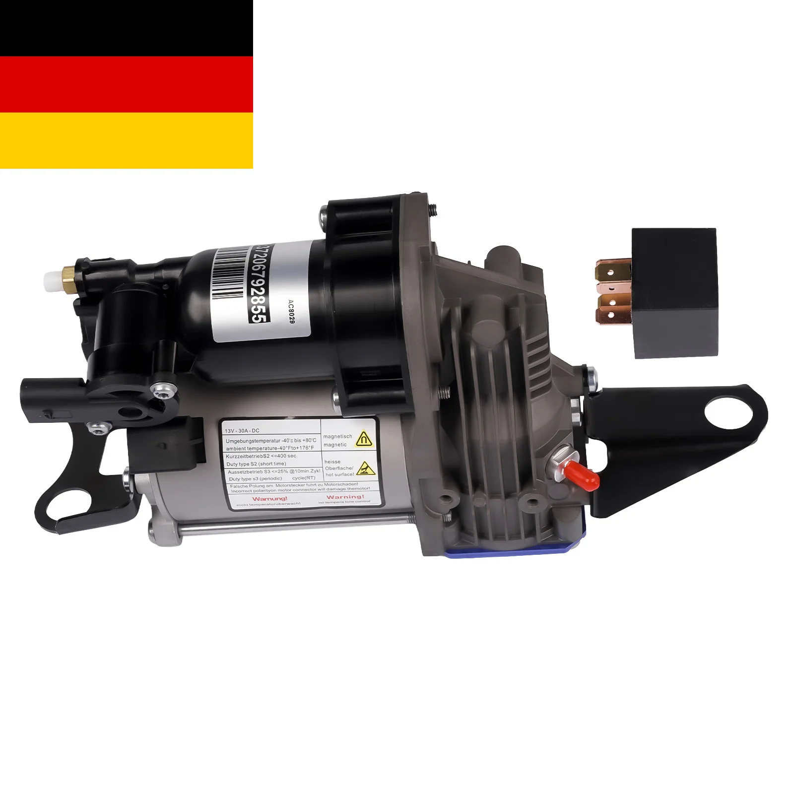 Image of AP03 Hochleistungs-Luftfederungskompressorpumpe für BMW 5er-Reihe (E61) 520d 520i Neu 37206792855