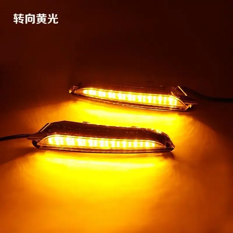 For Buick Encore Opel Mokka 2012 2013 2014 2015 LED DRL Daytime Running Light Driving Daylight Signal lamp Styling