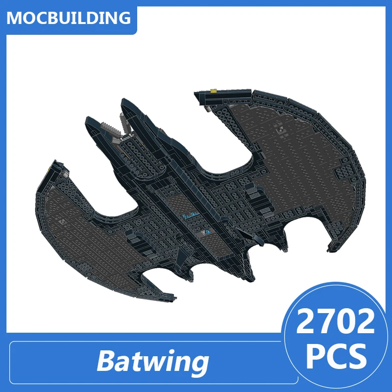 Batwing 76139 B Model Moc Building Blocks Diy Assemble Bricks Educational Creative Display Collection Toys Xmas Gifts 2702PCS