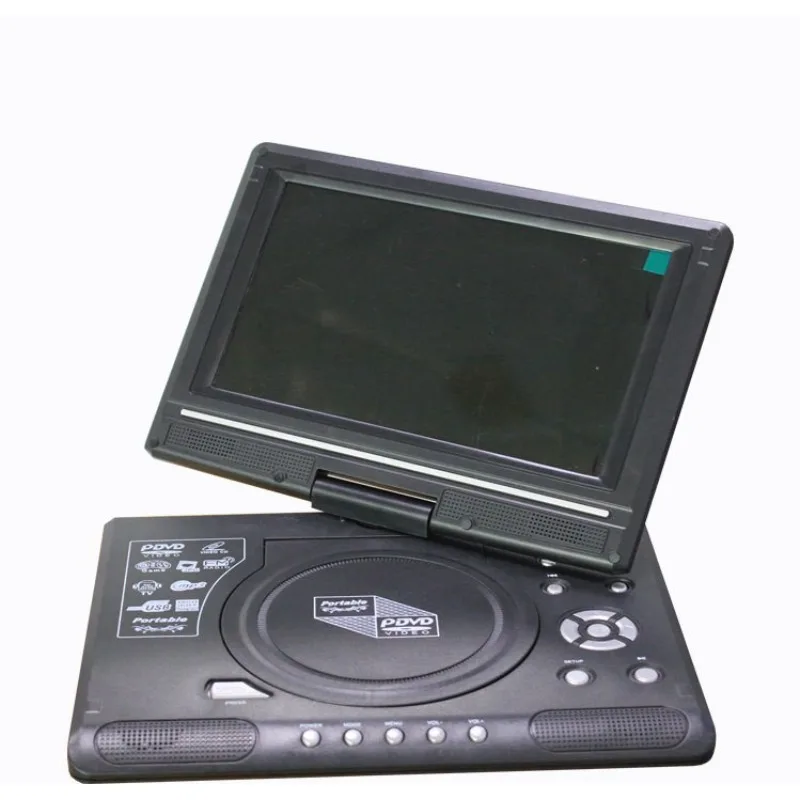 

7.8 inch 9.8 inch high definition mobile portable car DVD player with disc game screen projection