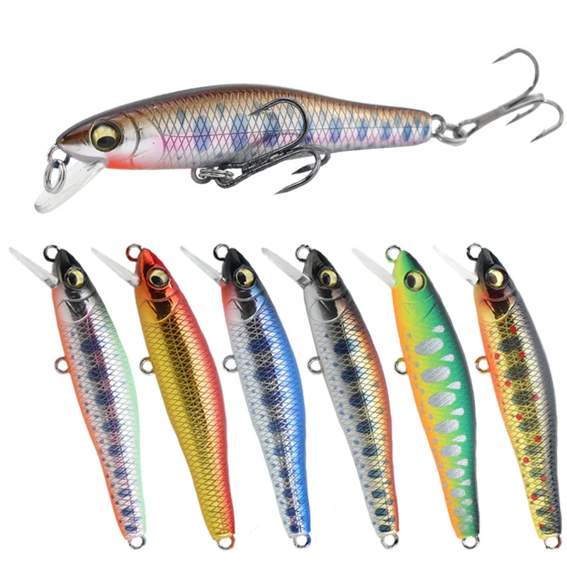 

58mm 3.9g 1PCS Fishing Lures Sinking Minnow Artificial Hard Bait Wobblers Peche Leurre for Bass Pike Fishing Trout Lure Minnow