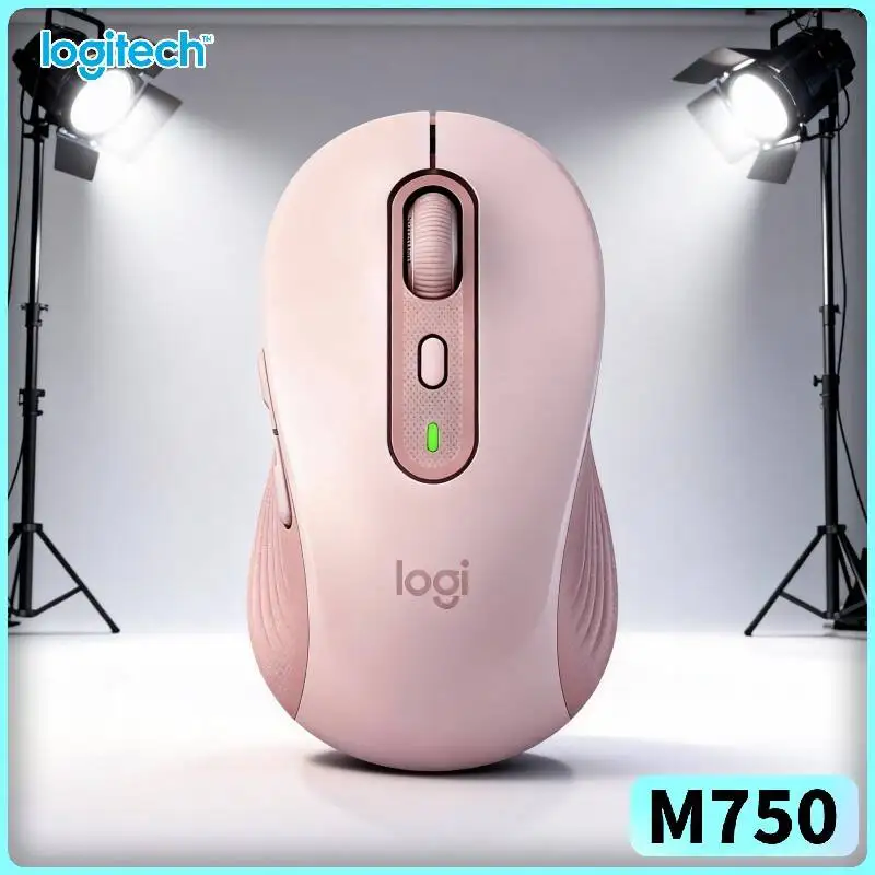 Logitech M750 Office Mouse - Precision Tracking Sensor, 3-Device Sync System, Rubber Comfort Grips, Business Travel Pick Tool