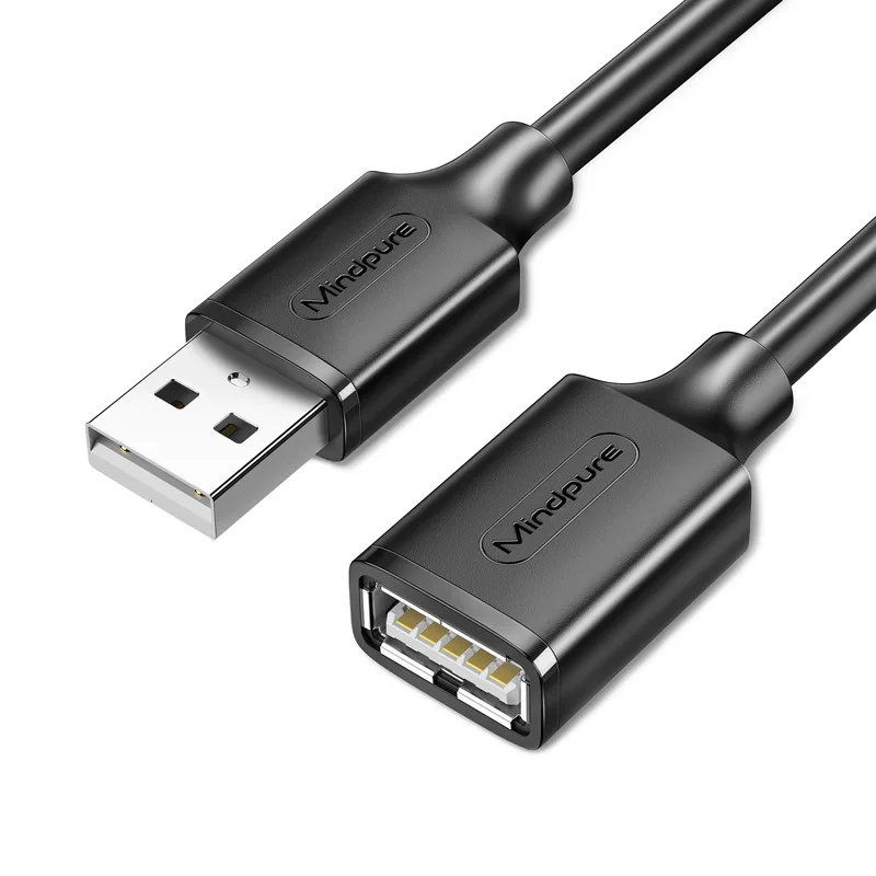 Przedłużacz USB 2.0 2m 3m 5m 8m 10m Przedłużacz USB 2.0 Kabel do transmisji danych męski na żeński 1,5m 1m 0,5m — zdjęcie produktu 7