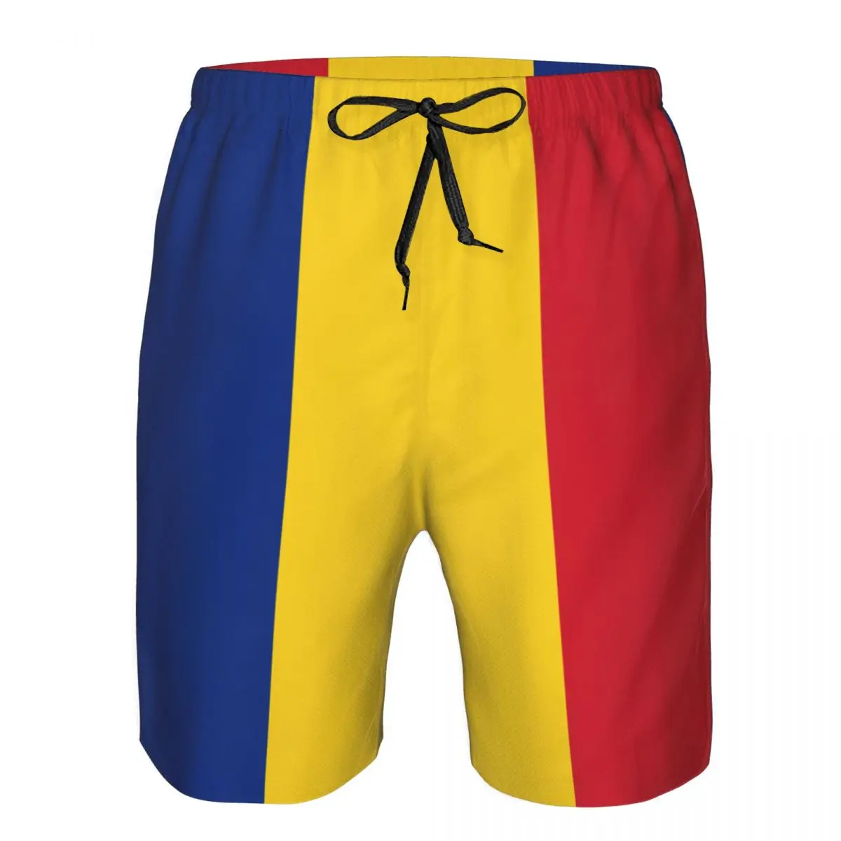 

Summer beach swimsuit men's quick-drying swimwear Flag Of Romania men breathable swimwear beach shorts sexy male swimsuit
