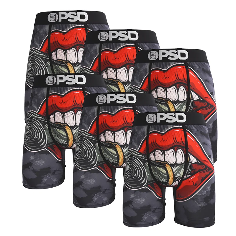 

Breathable Men's Boxer Briefs 6pcs (S-XXL) | Lightweight Polyester Underwear for Running, Yoga & Daily Comfort | Tagless Design
