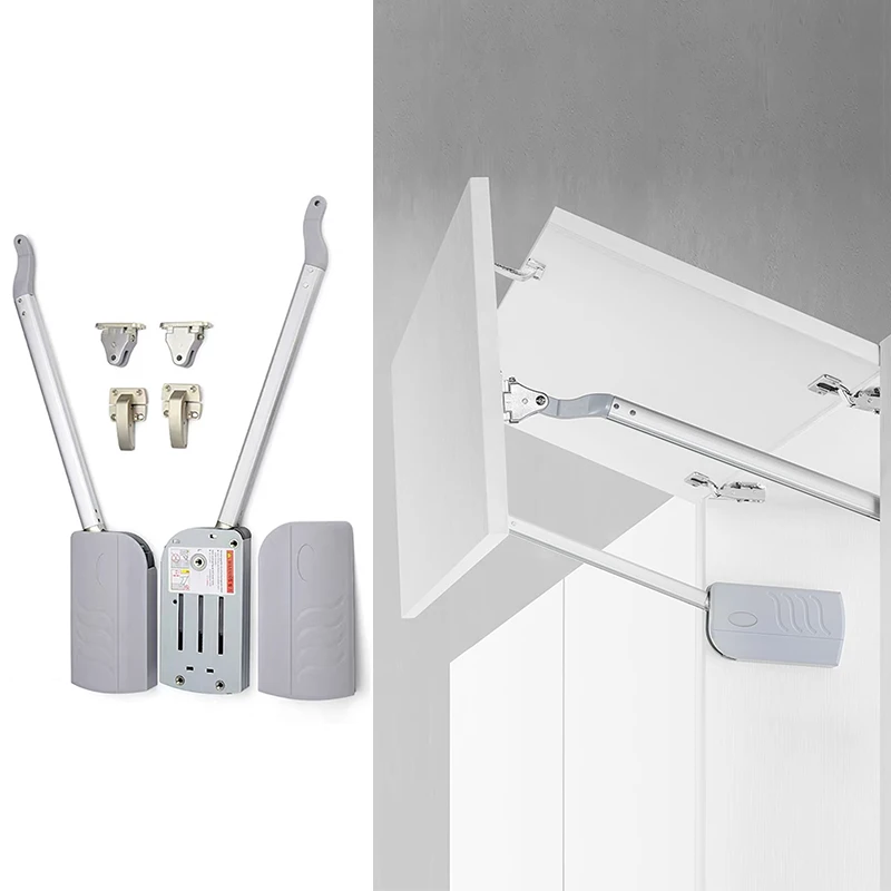 Shelf Bracket Arm Hydraulic Pneumatic Overhead Bi Folding Door Flap Soft Close Lift and up Lid Support Stay for Kitchen Cabinet
