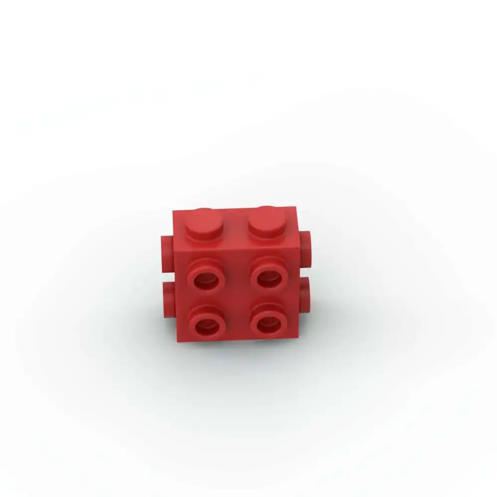 MOC 10PCS Part Bricks 67329 Modified 1x2x1 Building Blocks Set 2/3 With Studs On Sides Particle Puzzle DIY Toy Birthday Kid Gift