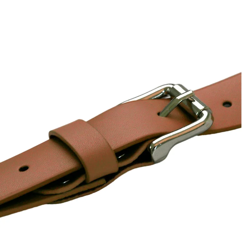 SFP-Bretelles en Cuir artificiel astiques et Réglables pour Homme, Accessoires à 6 Clips, 2.5cm