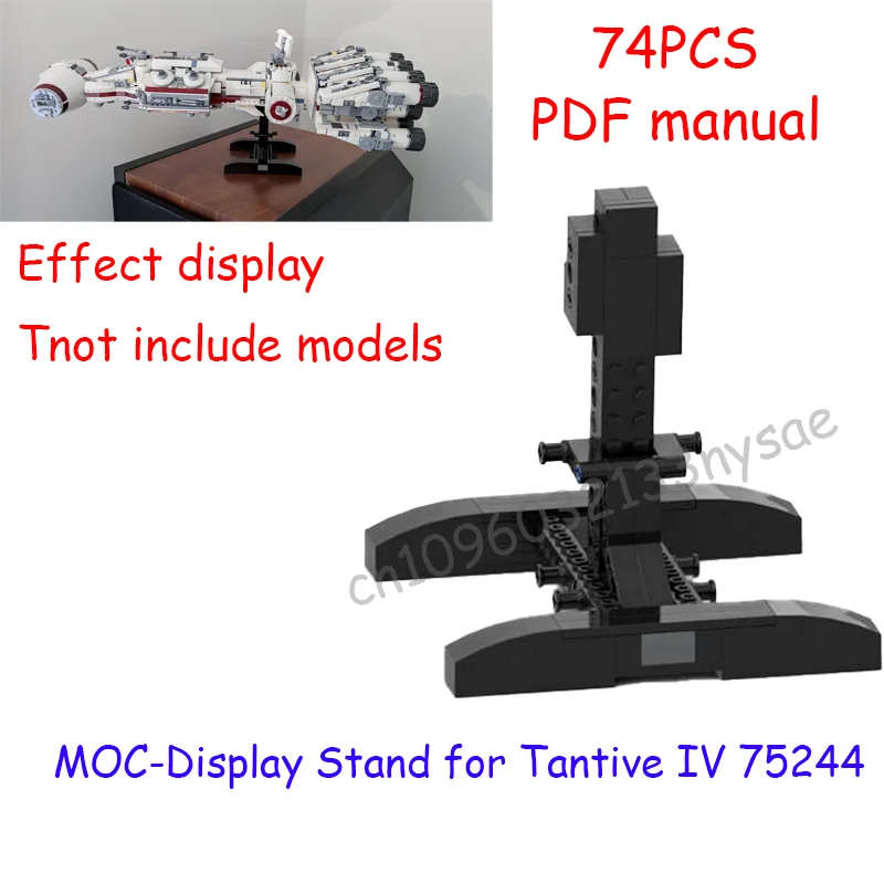 MOC Display Stand geschikt voor 75105 75155 75156 75192 75212 75243 75244 75249 75256 75257 75273 75292 75300 75301 Model Speelgoed Tonen