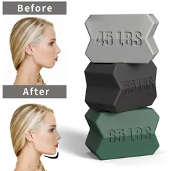 Jawline Exerciser Ball para Toner Muscular Facial, Jawline Gum, Face Chin e Bochecha Lifting, Double Chin Eliminator, Novo