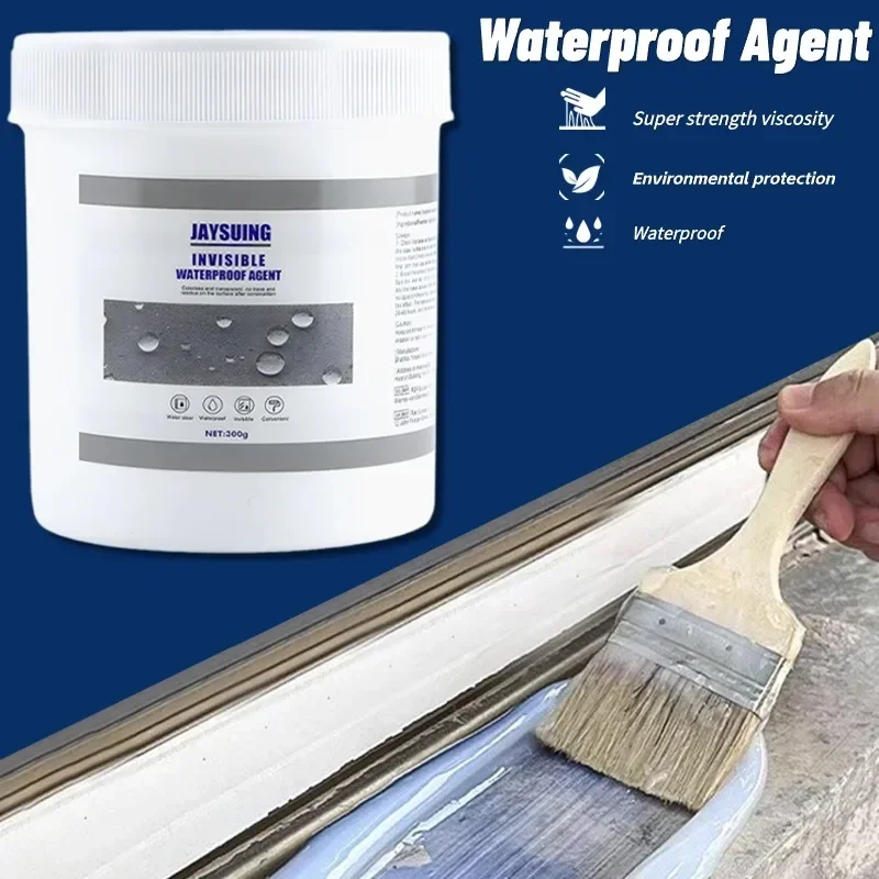 30/100g Invisible Waterproof Agent Transparent Sealing Coating Leak-Free Glue Adhesive Super Sealant Toilet Repair